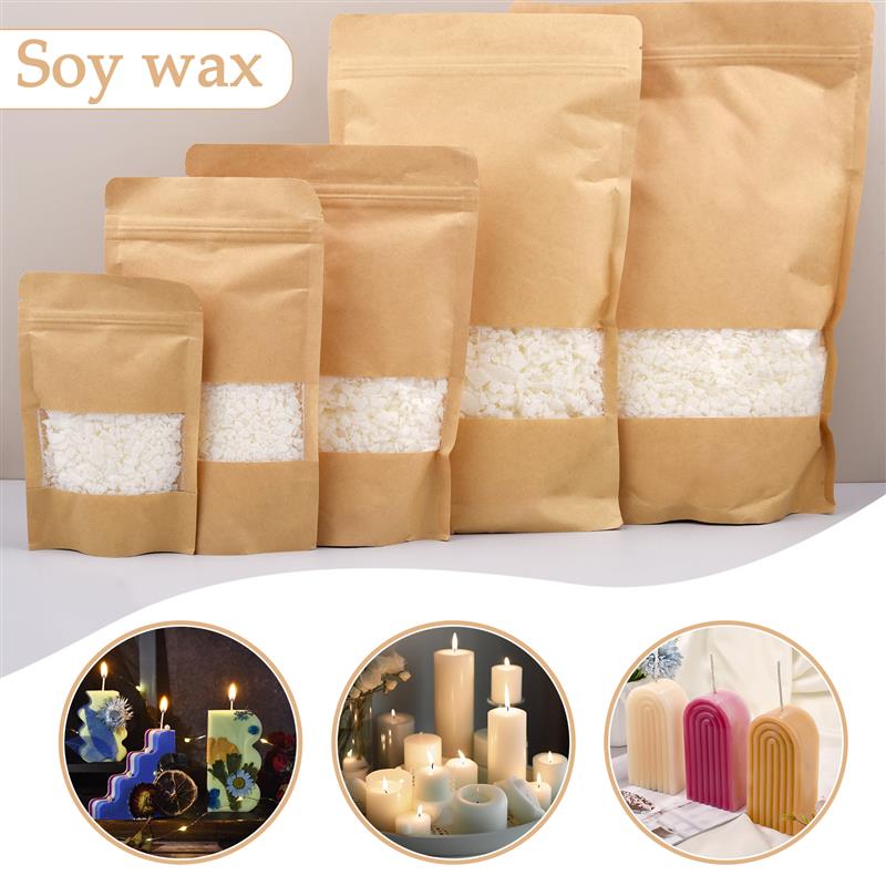 Candle Making Soy Wax - 50-1000 جرام شمع الصويا النقي الطبيعي