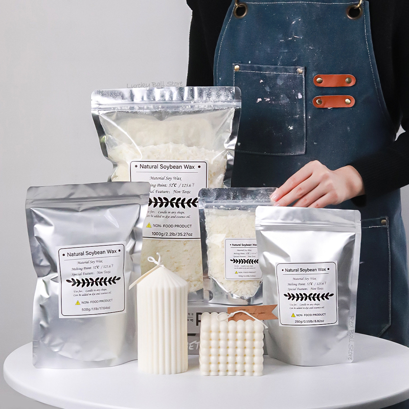 1000 جرام 500 جرام 250 جرام 10 - مراجعة Candle Making Soy Wax وسعره