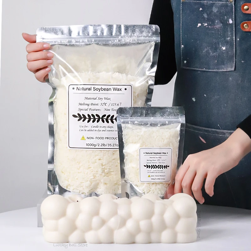 1000 جرام 500 جرام 250 جرام 10 - مراجعة Candle Making Soy Wax وسعره
