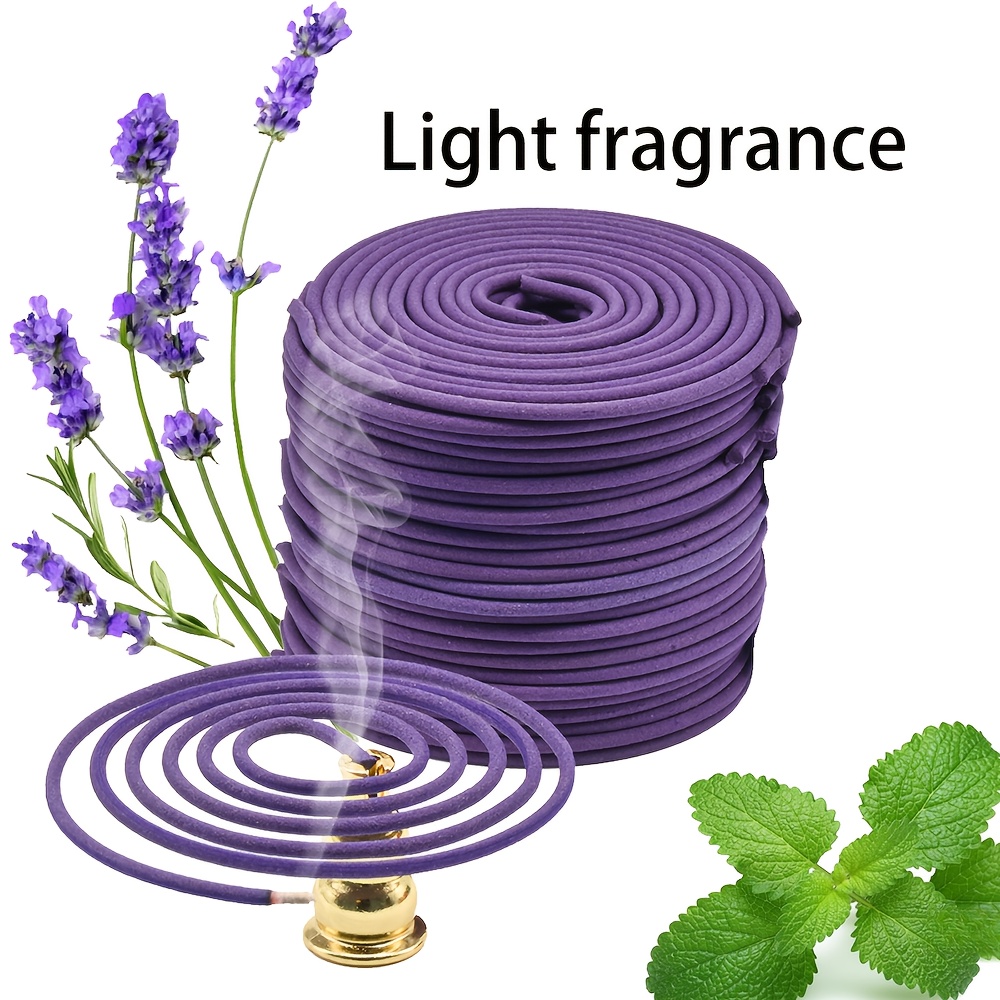 50 شموع حلزونية معطرة باللافند - مراجعة Uv Inhibitor Candle وسعره