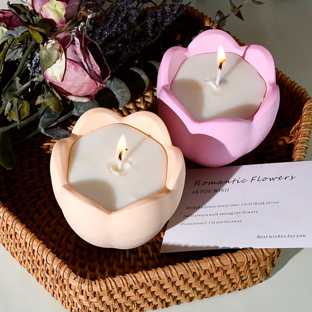 توليب شمعة حامل قوالب السيليكو - مراجعة Candle Making Tips وسعره