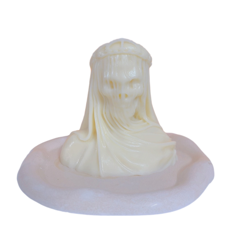 هالوين Veiled الهيكل العظمي سي - مراجعة Candle Making Soy Wax وسعره