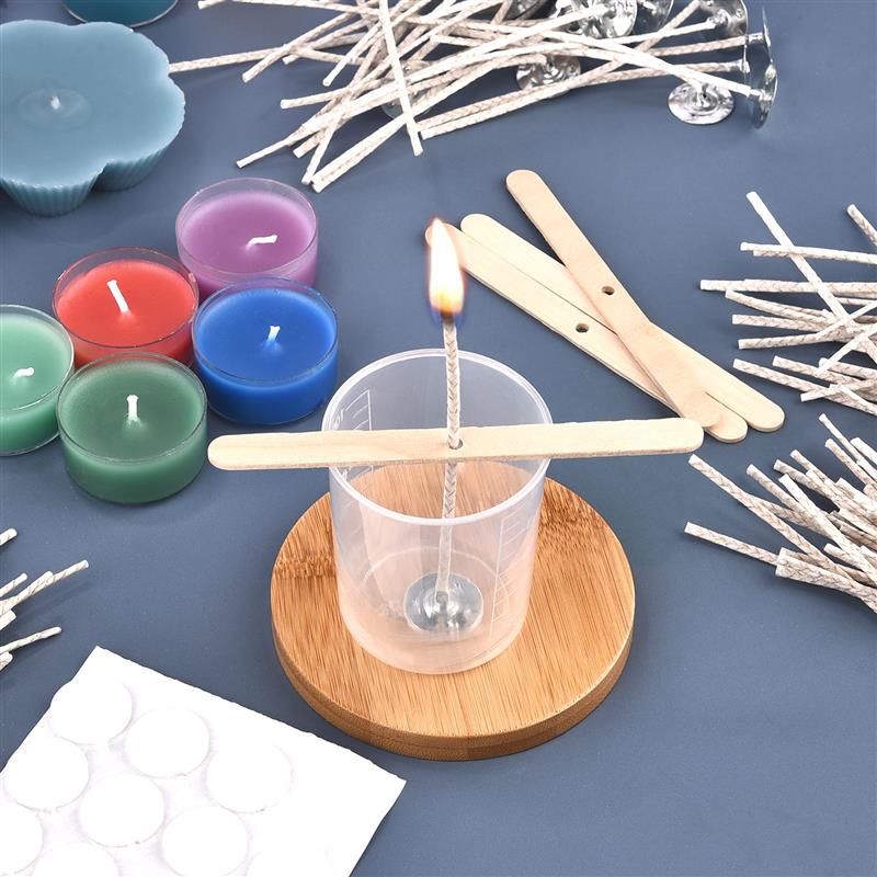 30 قطعة شمعة الفتائل منخفضة ال - مراجعة Candle Making Soy Wax وسعره