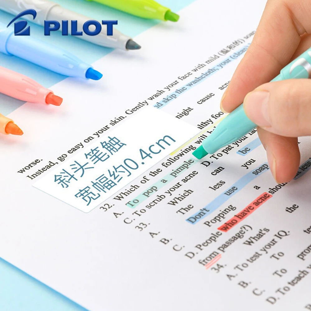 6 لون/مجموعة الطيار SW-FL فريك - مراجعة Pilot Pen Frixion وسعره
