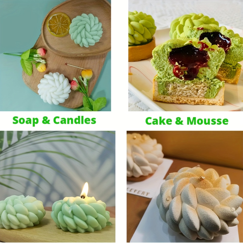 قالب كيك سانتا آنا على شكل زهر - مراجعة Candle Making Los Angeles وسعره