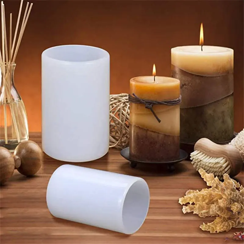 اسطوانة سيليكون شمعة قوالب الر - مراجعة Candle Making Tips وسعره